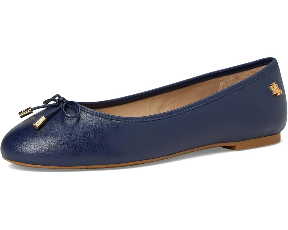 Балетки Lauren Ralph Lauren Jayna из мягкой кожи с бантом