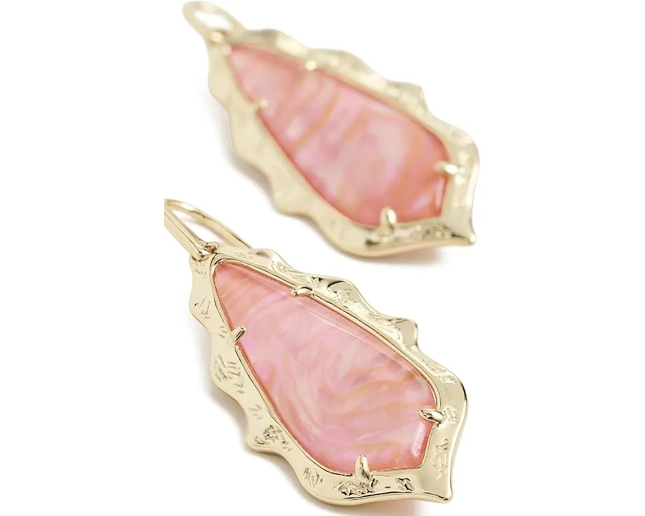 Серьги-подвески Kendra Scott Adriana с ажурной рамой в форме гребешка