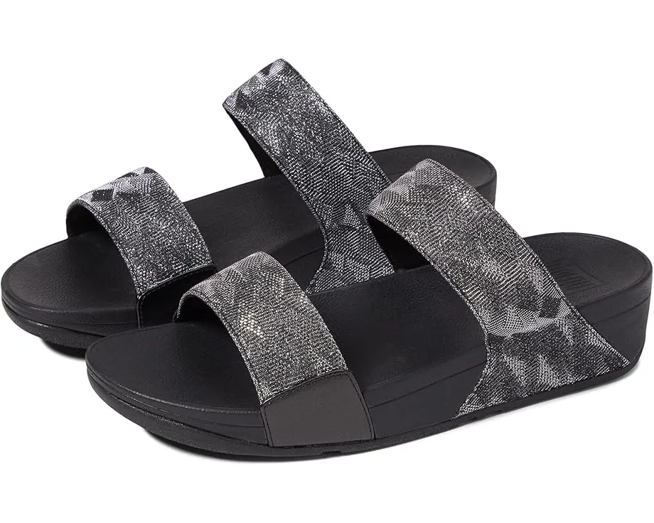 Сланцы FitFlop Lulu Glitz Slides с блестками и технологией Dynamicush