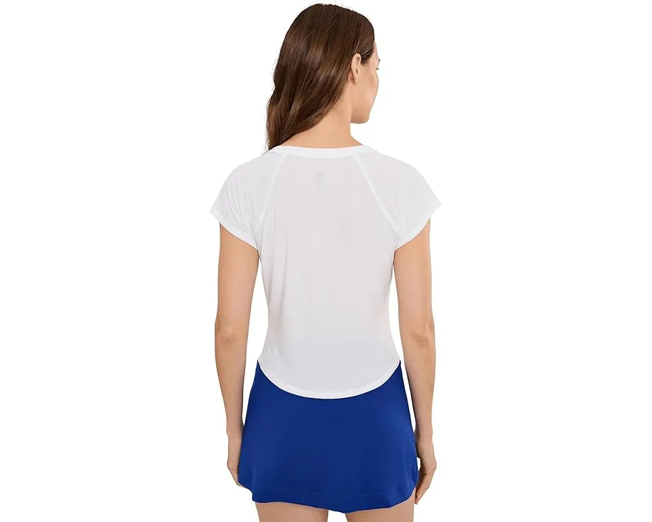 Бейсбольная футболка Tempo с защитой UPF 30 и регланными рукавами FP Movement