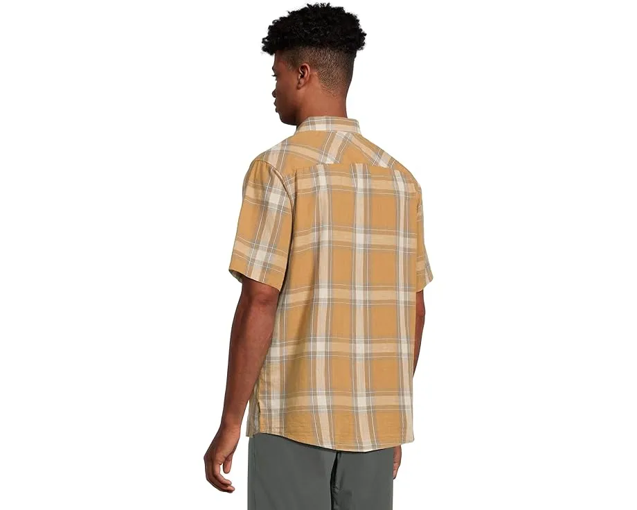 Рубашка Mountain Hardwear Cottonwood Lite с короткими рукавами в клетку