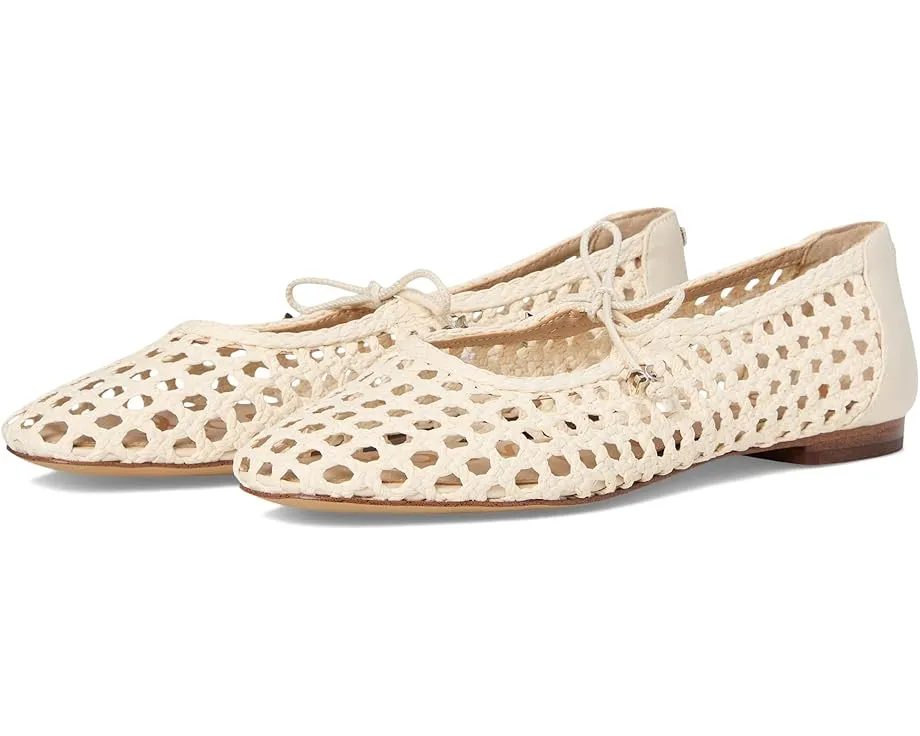 Балетки Sam Edelman Marcie с плетеным верхом и квадратным носком