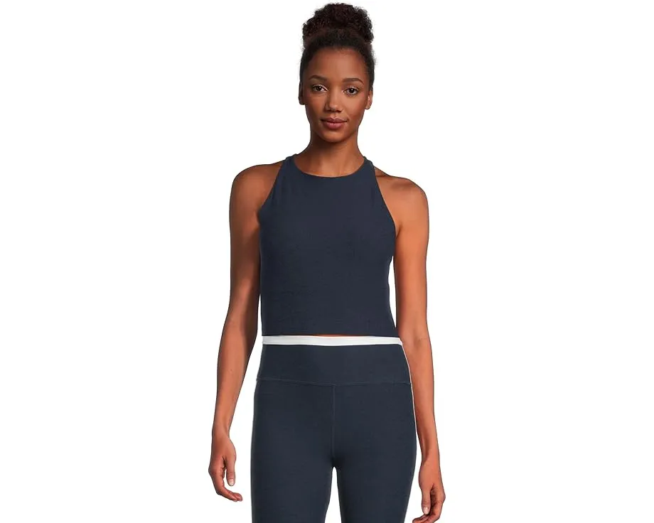 Топ Beyond Yoga Spacedye Refocus с бралеттом и высокой горловиной