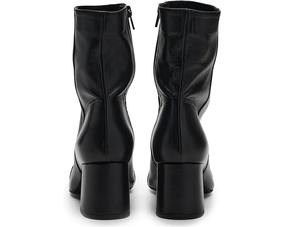 Ботинки Free People Wisteria до щиколотки из натуральной кожи на устойчивом каблуке