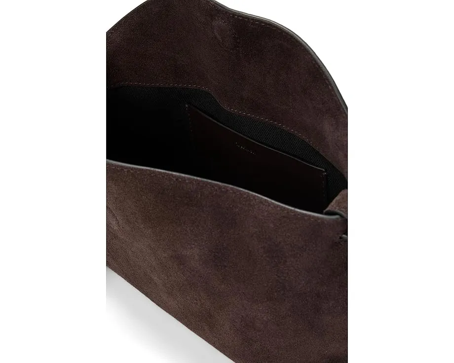 Ведомая сумка Madewell Suede Date Night Party Shoulder из замши с магнитной застежкой