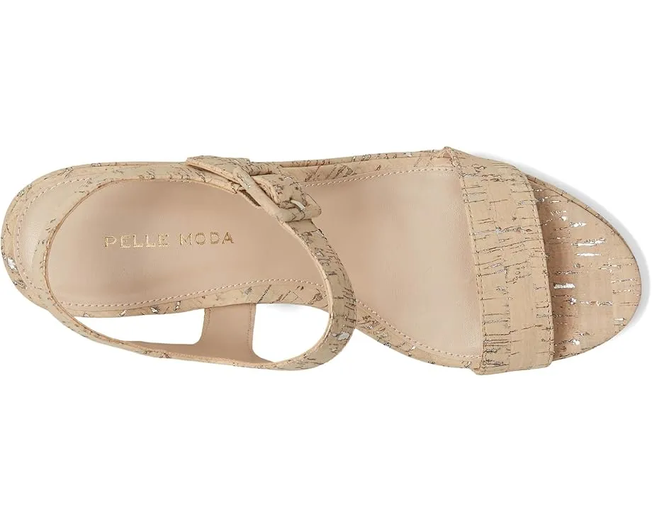 Босоножки на платформе Pelle Moda Wiltz с пробковым клином и регулируемой пряжкой