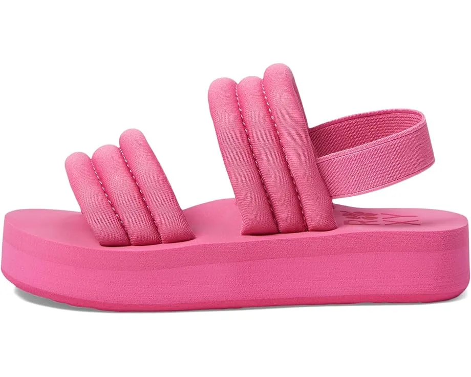 Roxy Totally Tubular детские сандалии на стеганой подкладке Lycra