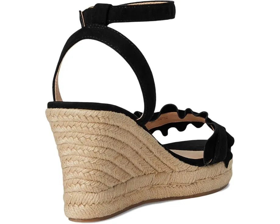 Босоножки на платформе Rozette Ruffle Wedge с рюшами и регулируемой пряжкой от Jack Rogers