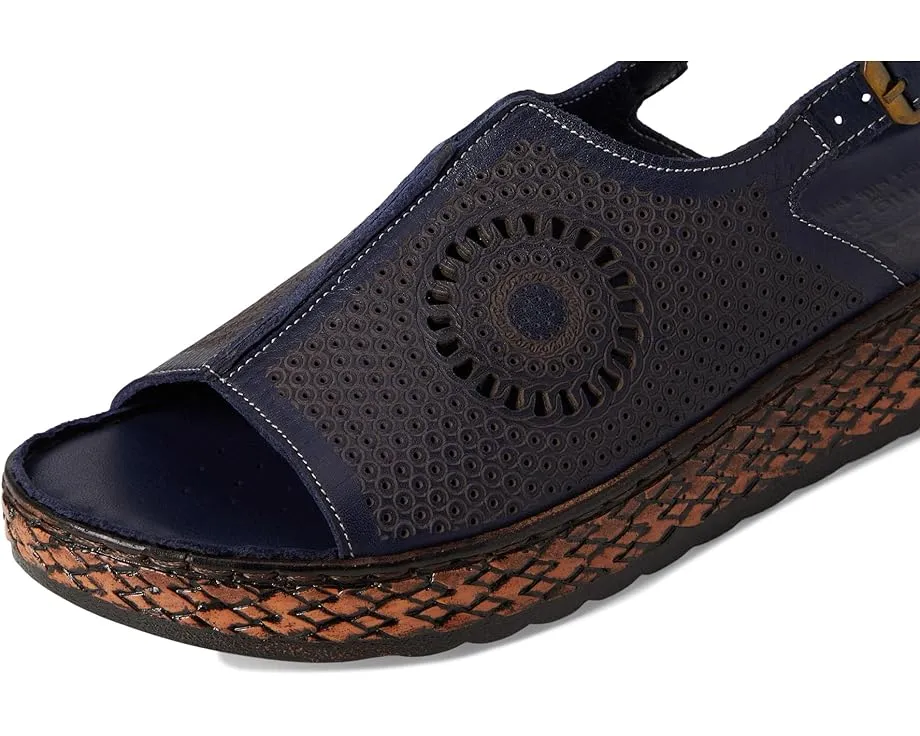 Сандалии Spring Step Cordero на платформе с перфорированным верхом