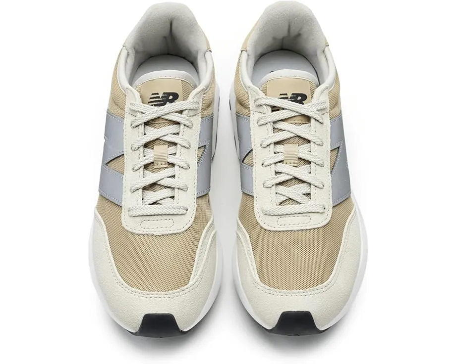 Кроссовки New Balance Classics 370 V1 из замши и сетки с резиновой подошвой