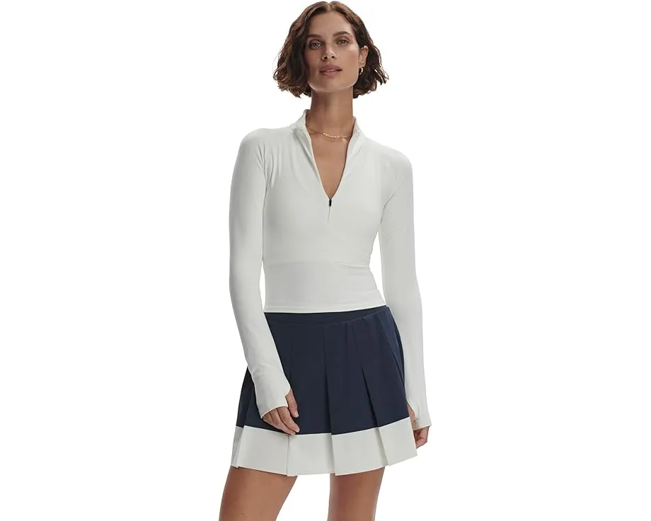 Топ Varley Helena Mid Layer с влагоотводящей тканью и отверстиями для большого пальца