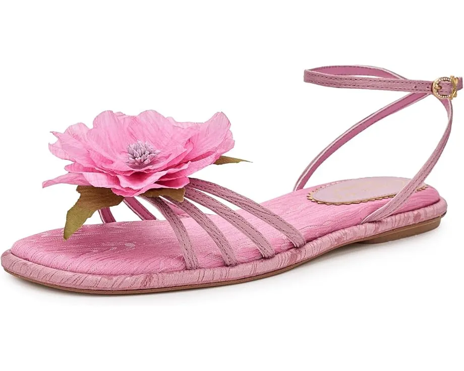 Сандалии Circus NY by Sam Edelman Olana Flower на плоской подошве с цветочным акцентом