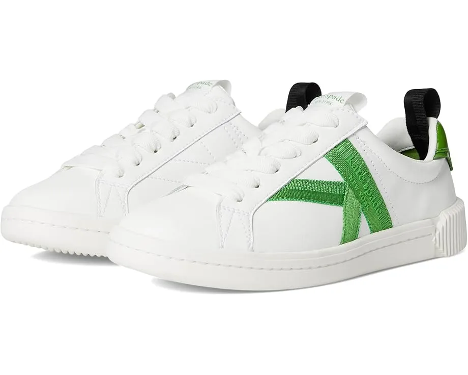 Кроссовки на шнуровке Kate Spade New York Signature с фирменным логотипом