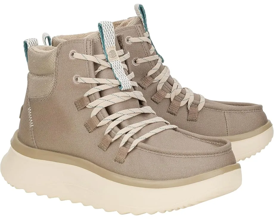 Ботильоны Hey Dude Wendy Peak Apres Coated Twill на липучке