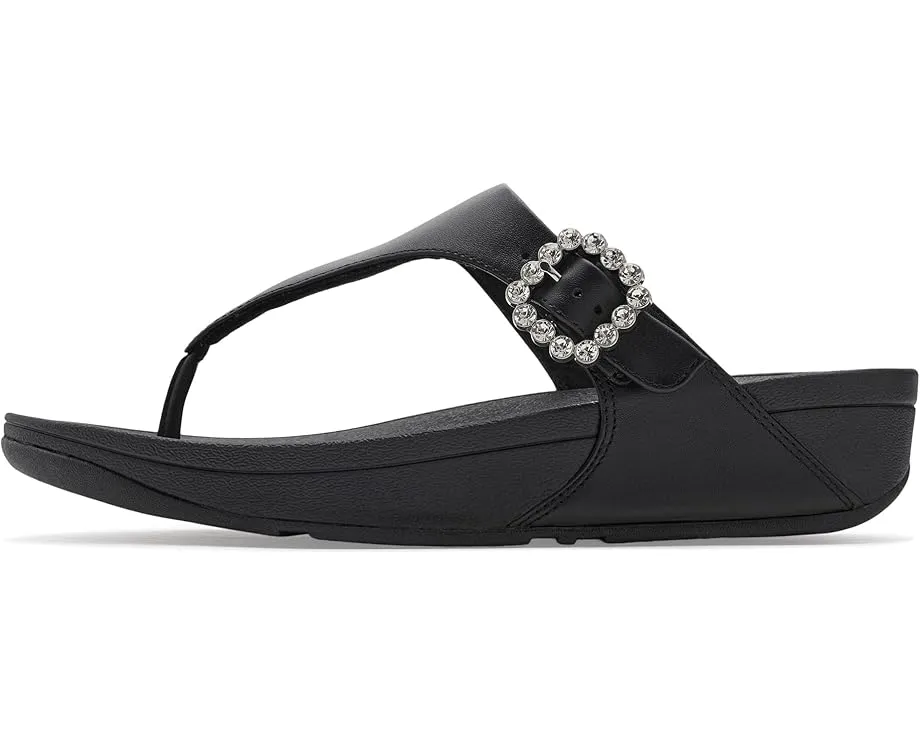 Сандалии FitFlop Lulu с кристальной пряжкой и анатомической стелькой