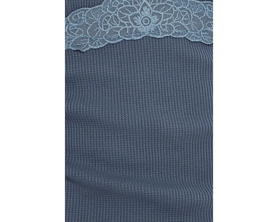 Топ Made You Blush Lounge Tan от Free People с V-образным вырезом
