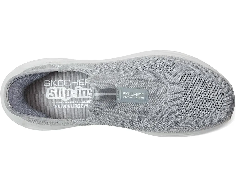 Skechers Hands Free Slip-ins Max Cushioning Glide-Step кроссовки с геометрической подошвой