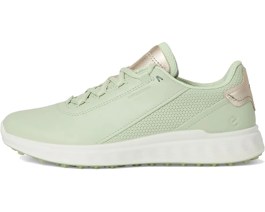Водонепроницаемые гольф-ботинки ECCO S Casual Lace с металлическими акцентами и технологией X-TENSA