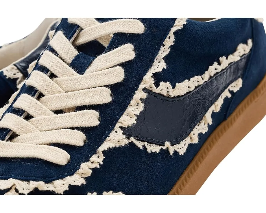 Кроссовки Dolce Vita Notice Lace из кожи и замши с кружевными вставками