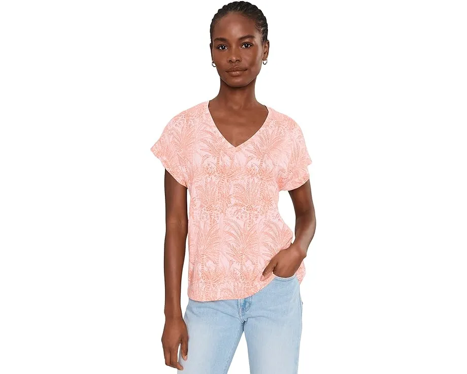 Футболка Tommy Bahama Kauai Palm Bay с принтом пальм