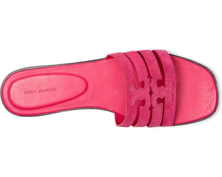Сандалии Tory Burch Ines Cage Slides с плетеным верхом в стиле кейдж