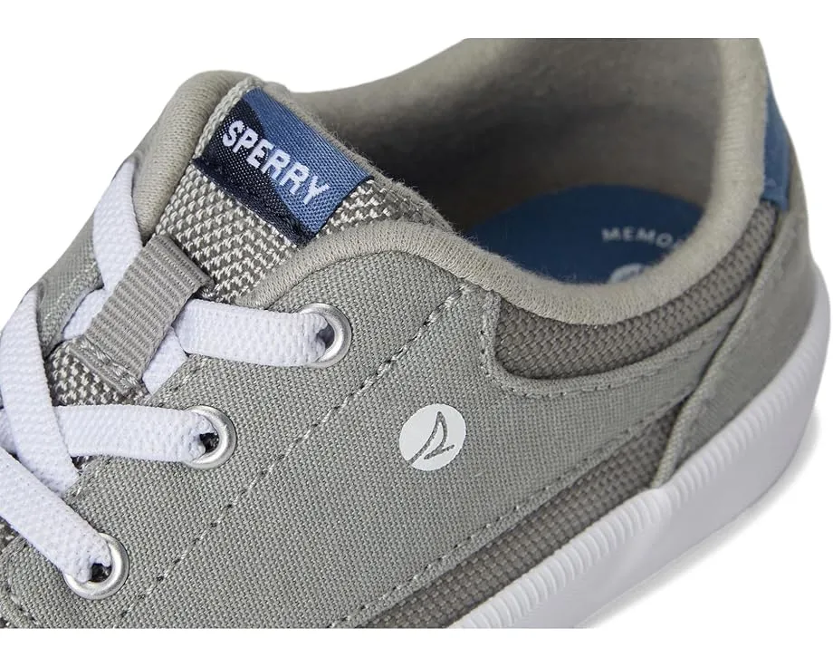 Детские кроссовки Sperry Boardwalk Washable с эластичными шнурками и переработанным полиэстером