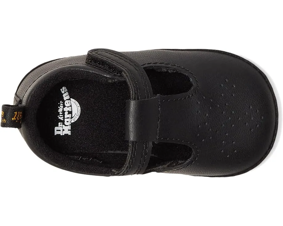 Детские туфли Mary Jane Dr. Martens Polley Crib с липучкой для первых шагов