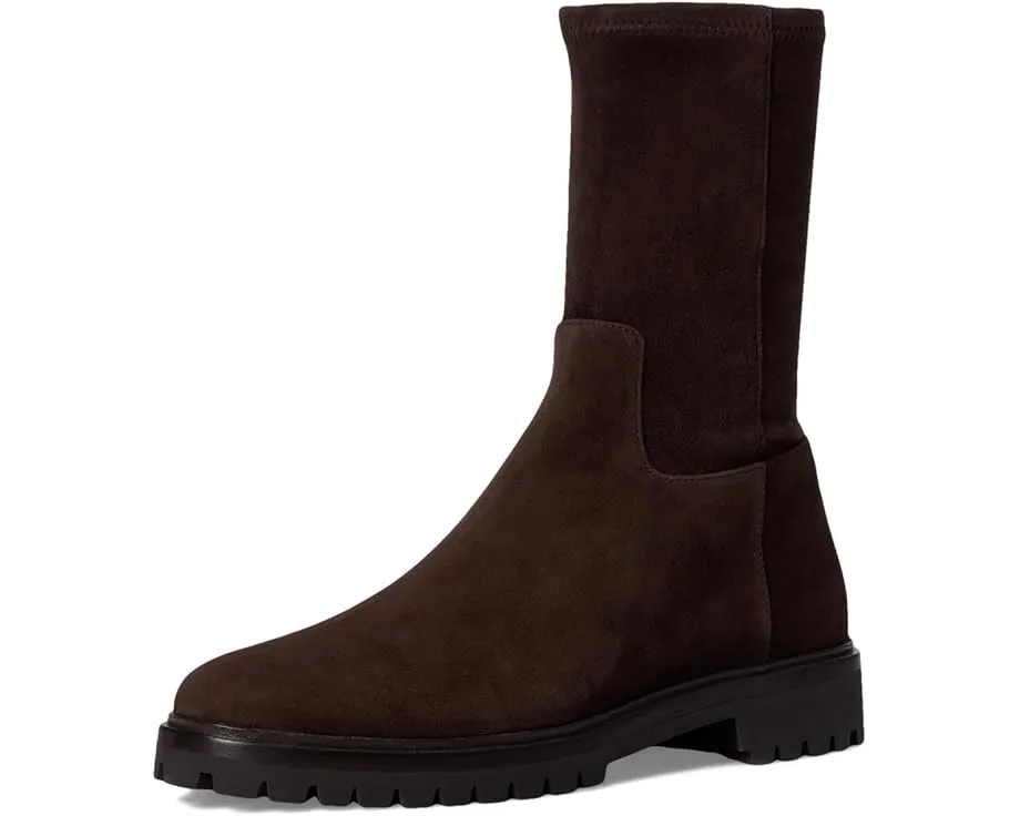 Ботинки Danny Tall Ankle Lug Sole Boots на массивной подошве из замши Loeffler Randall