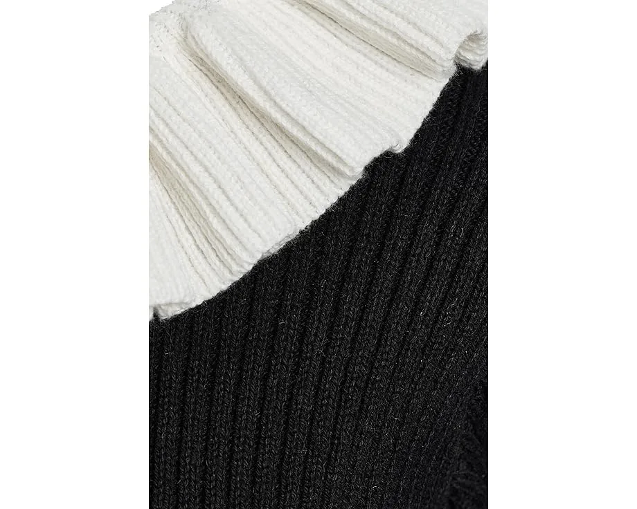 Свитер с воротником-рюшей Janie and Jack для детей из хлопка