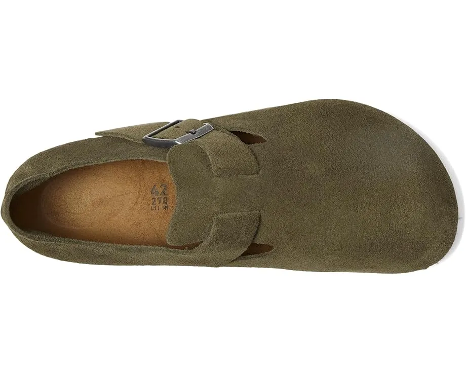 Биркенштоки London с пробковой стелькой и регулируемым ремнем