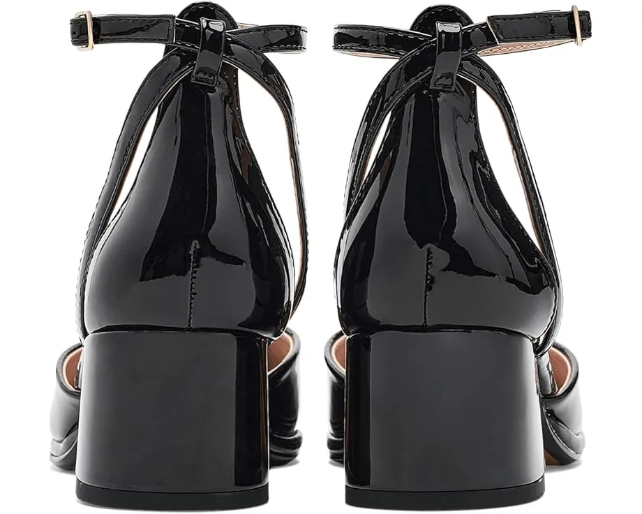 Элегантные сандалии Steve Madden Elinor с лаковой отделкой и щиколоточным ремешком