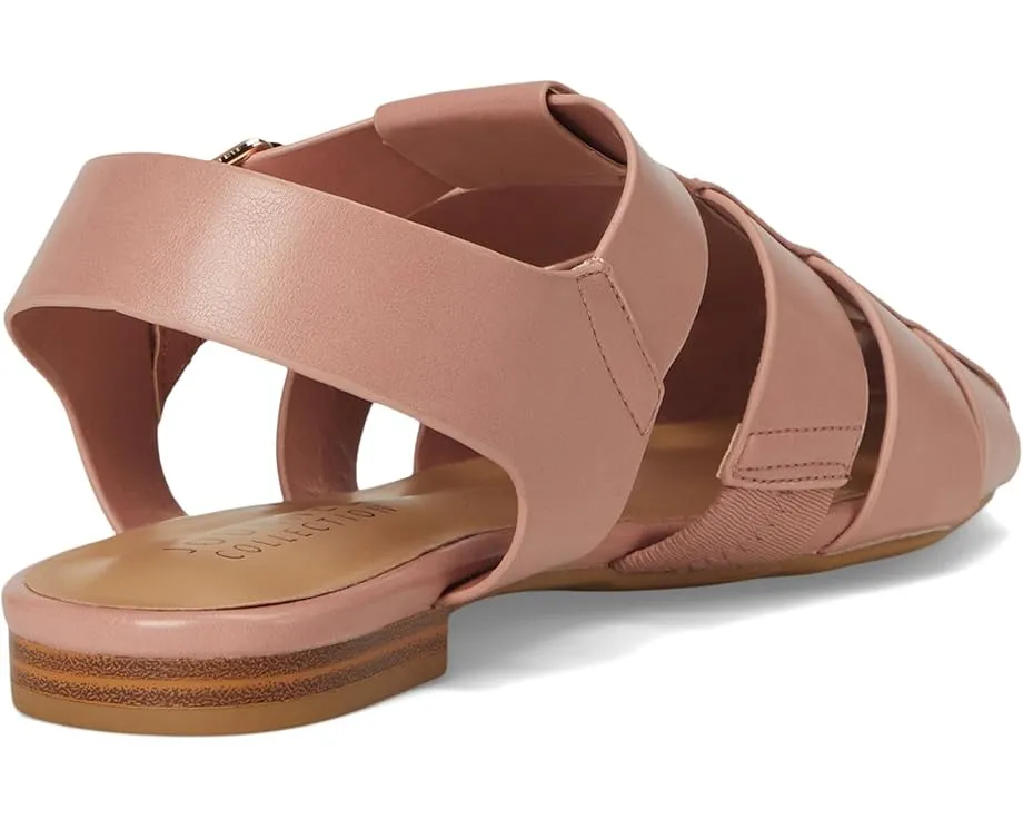 Сандалии Cailinna с миндалевидным носком на квадратном каблуке от Journee Collection