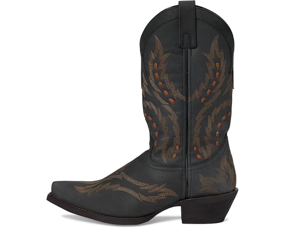 Ковбойские сапоги Laredo Ryker из темно-синей кожи с контрастной строчкой