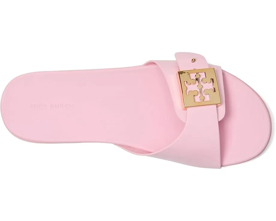 Сандалии Tory Burch Buckle Slide с водонепроницаемым верхом и стелькой из EVA