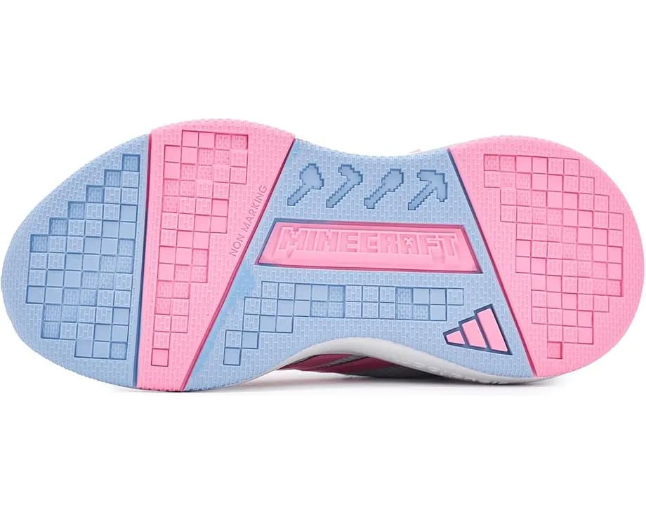 adidas x Minecraft Pro детские кроссовки на эластичных шнурках