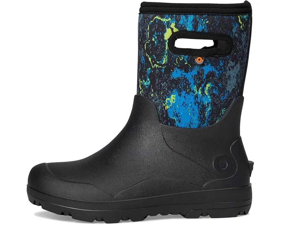 Детские резиновые сапоги Bogs Kids York Seamless с камуфляжным принтом и утеплением до -30°C