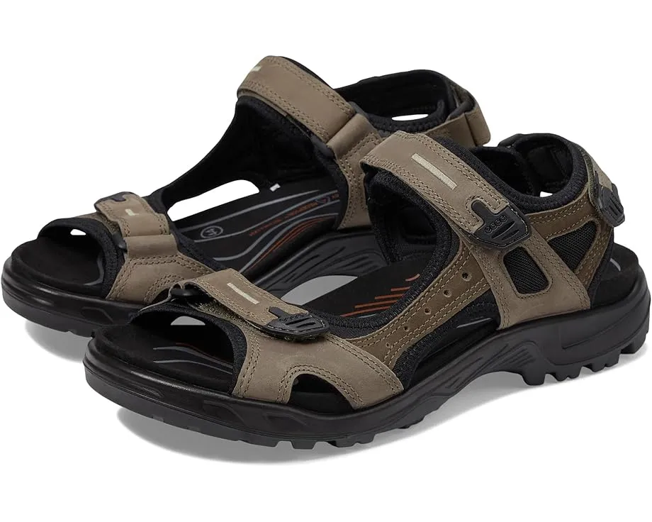 Сандалии ECCO Sport Yucatan из нубука с технологией RECEPTOR и регулируемыми ремешками