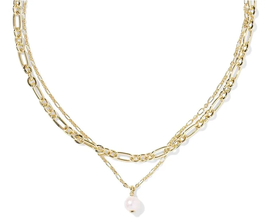 Kendra Scott Ожерелье Ashton Multi Strand с многослойными цепочками