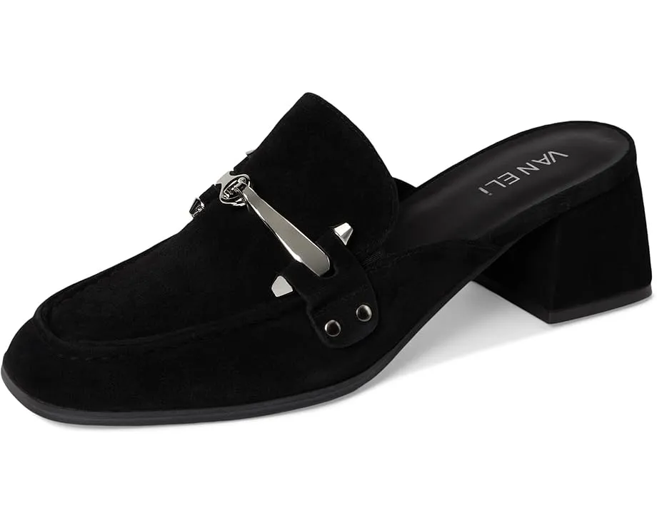 Туфли Vaneli Valen на массивном каблуке из мягкого замша