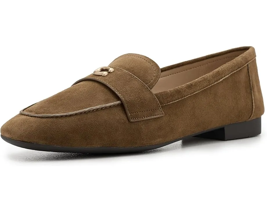Лоферы COACH Sculpted C Leather Loafers с кожаным верхом
