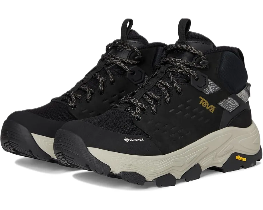Трекинговые ботинки Teva Grandview Max GTX с мембраной GORE-TEX и подошвой Vibram