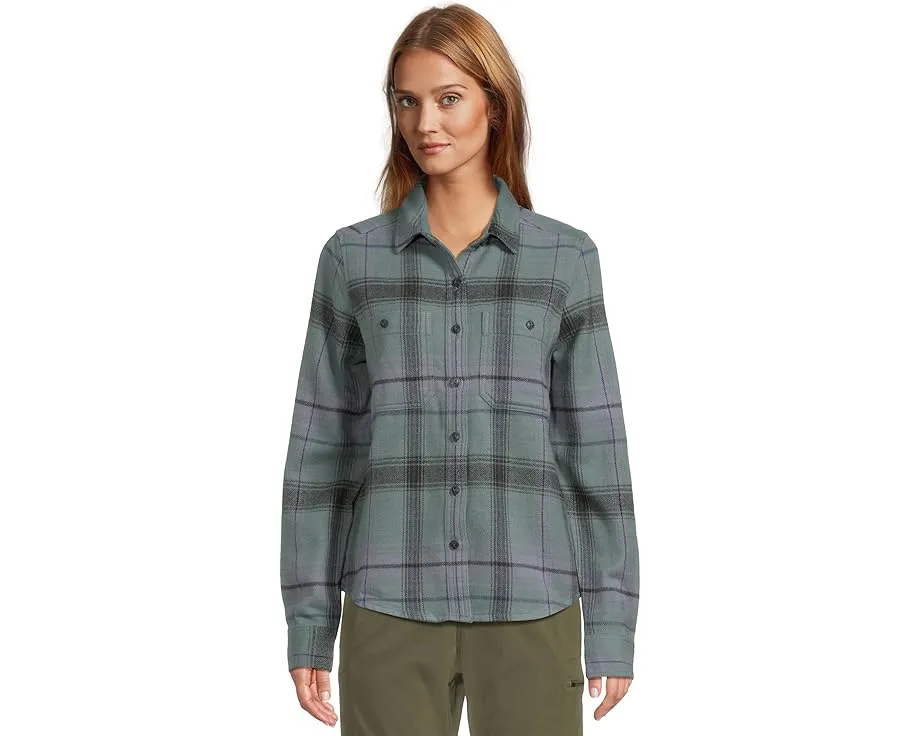 Рубашка Mountain Hardwear Plusher с длинным рукавом из органического хлопка