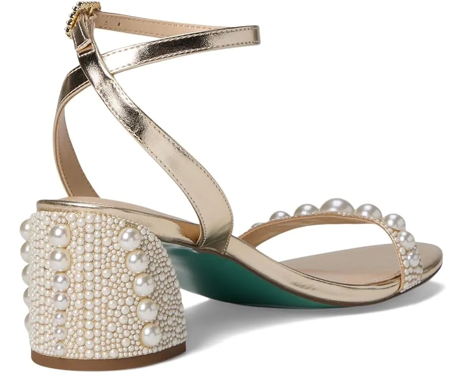 Босоножки Tina на платформе от Blue by Betsey Johnson с жемчужным декором