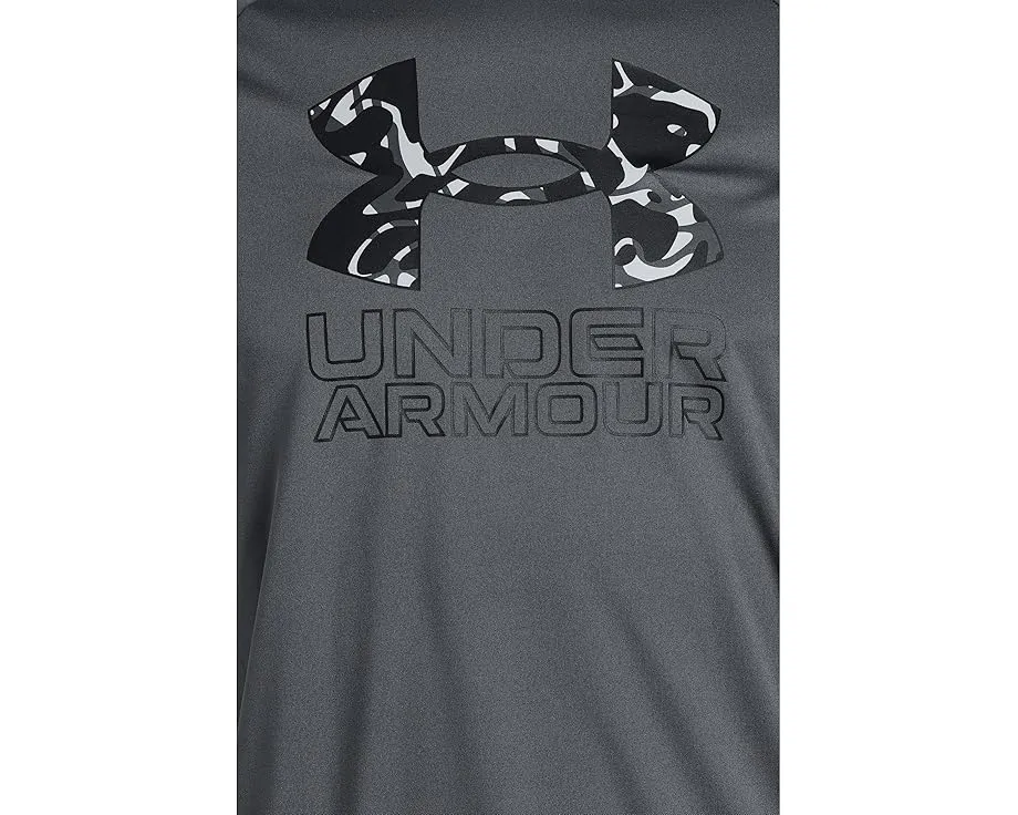Футболка Under Armour Kids Tech Hybrid Print Short Sleeve T-Shirt для мальчиков