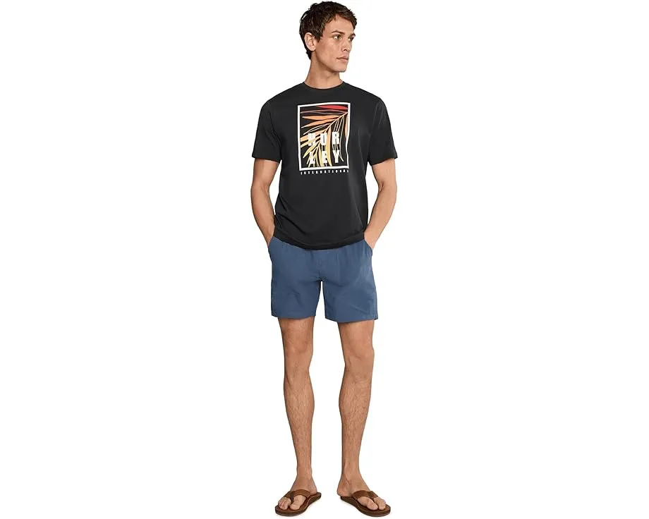 Hurley Window Tropics Футболка с коротким рукавом и тропическим принтом