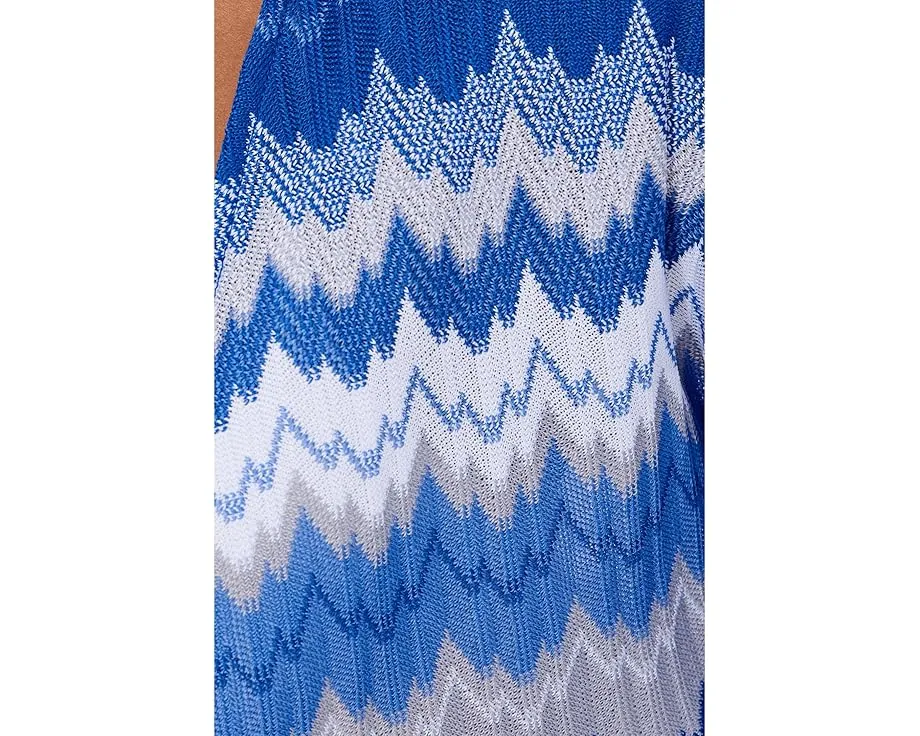 Туника BECCA Santorini с фактурным трикотажем и завязкой спереди