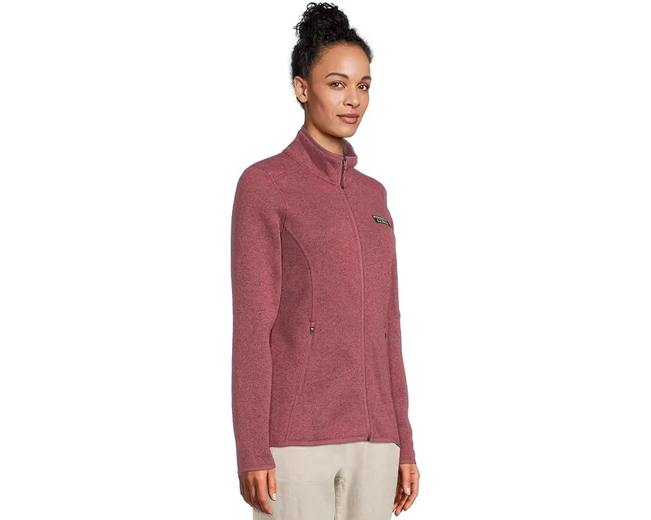 Куртка L.L.Bean Bean's Sweater Fleece Full Zip с приталенным силуэтом и ветрозащитной планкой