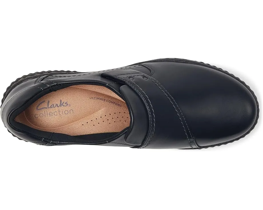 Clarks Caroline Dalia туфли из премиальной кожи с резиновой подошвой