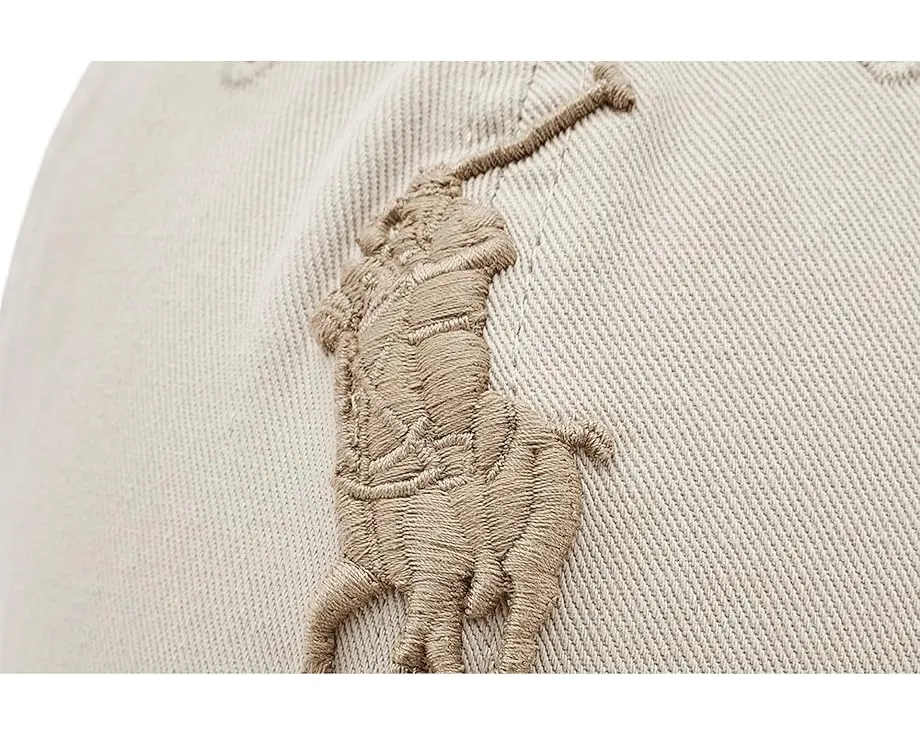 Бейсболка Big Pony Twill Ball Cap от Polo Ralph Lauren с кожаным ремешком