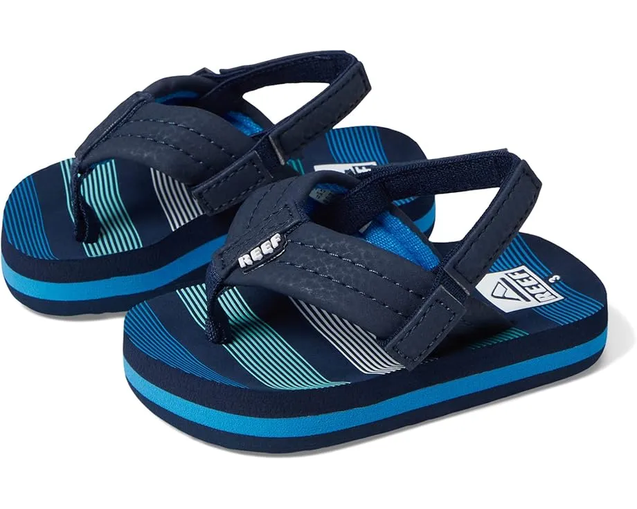Детские сандалии Reef Little Ahi с мягкой стелькой и ремешком на пятке